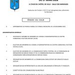 Conseil municipal du 27 mars : la transparence attend toujours odj 1