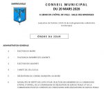 Premier conseil municipal : un début qui interroge sur la transparence et le débat démocratique odj 1